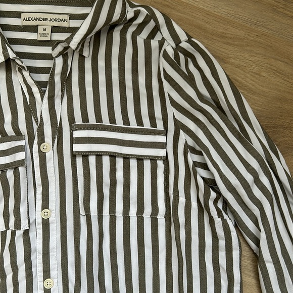 Alexander Jordan Striped Button Down - Picture 2 of 2
